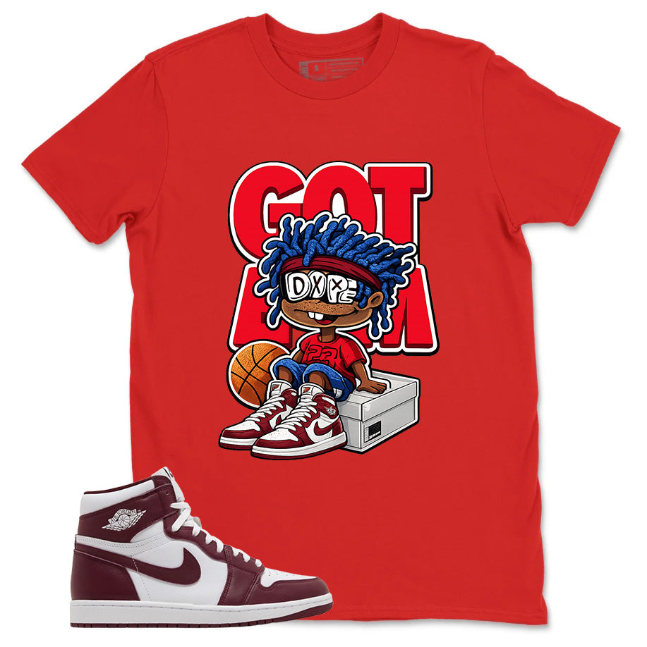 Artisanal Red 1s Zadago Shirt Got Em Dope Graphic