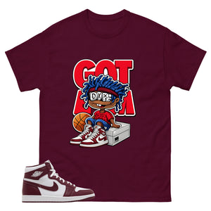 Artisanal Red 1s Zadago Shirt Got Em Dope Graphic