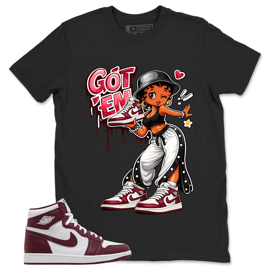 Artisanal Red 1s Zadago Shirt Got Em Lady Graphic