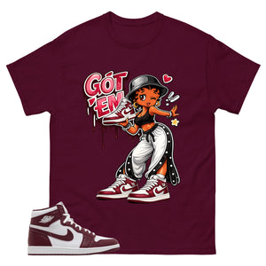 Artisanal Red 1s Zadago Shirt Got Em Lady Graphic