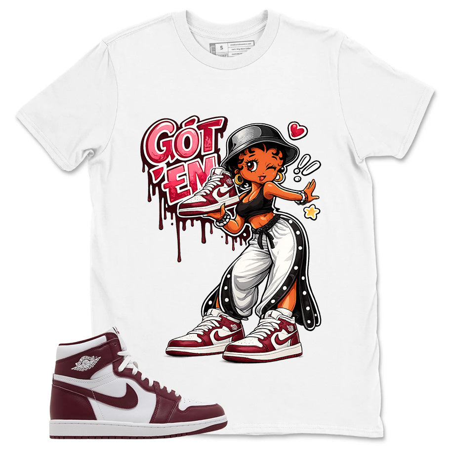 Artisanal Red 1s Zadago Shirt Got Em Lady Graphic