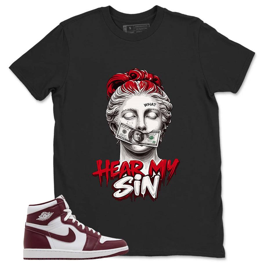 Artisanal Red 1s Zadago Shirt Hold My Sin Graphic