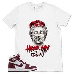 Artisanal Red 1s Zadago Shirt Hold My Sin Graphic