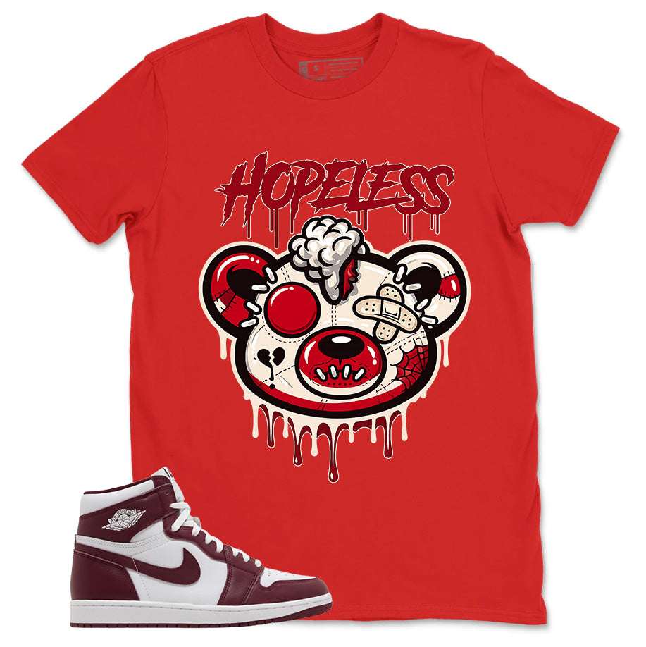 Artisanal Red 1s Zadago Shirt Hopeless Graphic