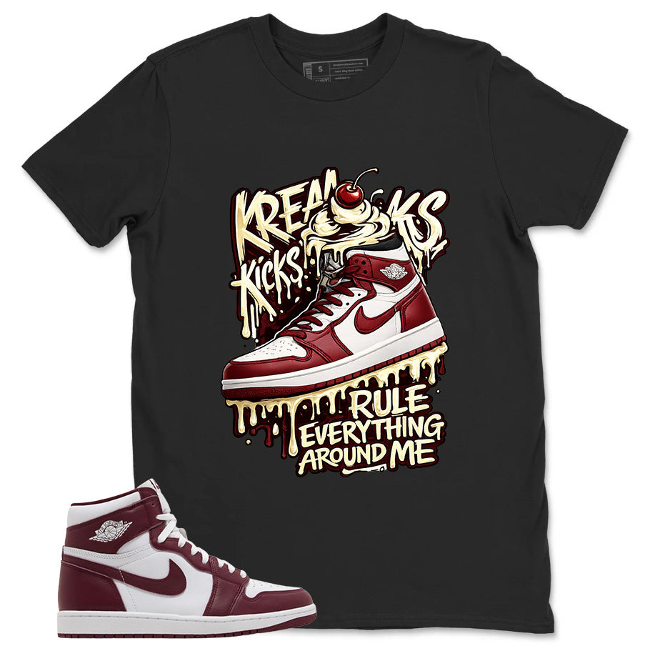 Artisanal Red 1s Zadago Shirt Kream Kicks Graphic