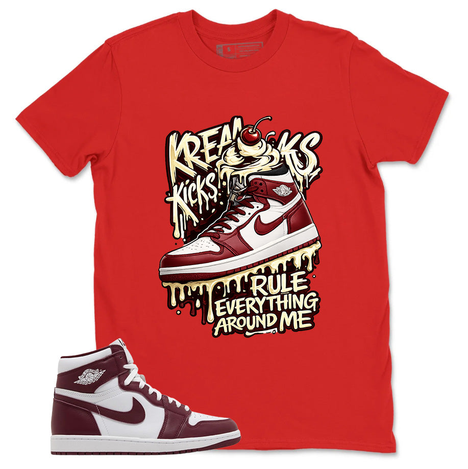 Artisanal Red 1s Zadago Shirt Kream Kicks Graphic