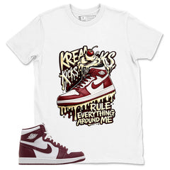 Artisanal Red 1s Zadago Shirt Kream Kicks Graphic