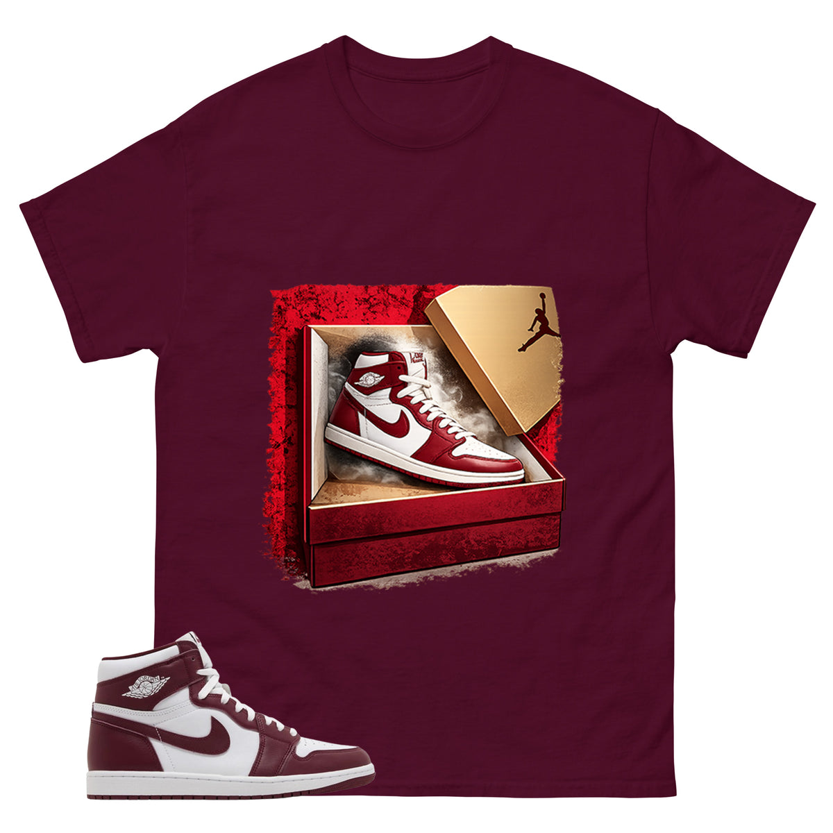 Artisanal Red 1s Zadago Shirt New Kicks Graphic