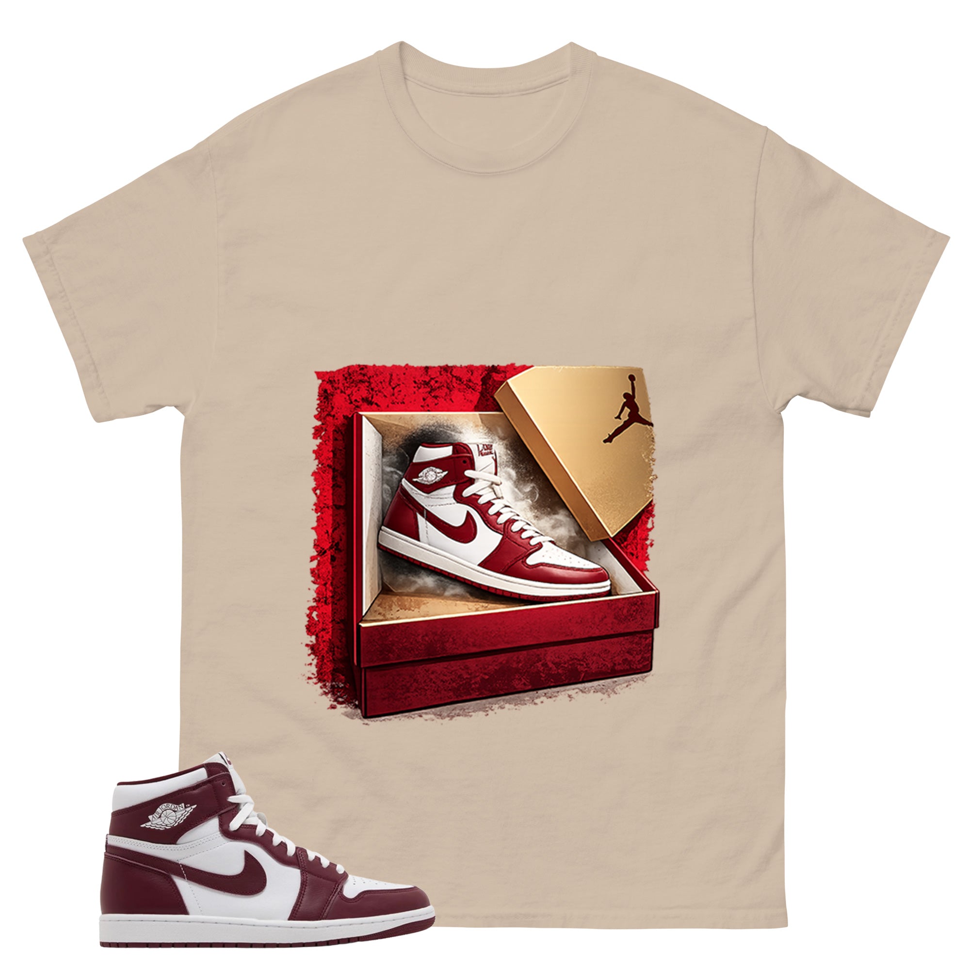 Artisanal Red 1s Zadago Shirt New Kicks Graphic