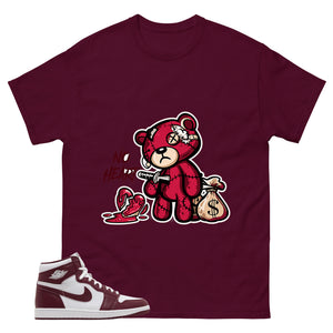 Artisanal Red 1s Zadago Shirt No Heart Graphic