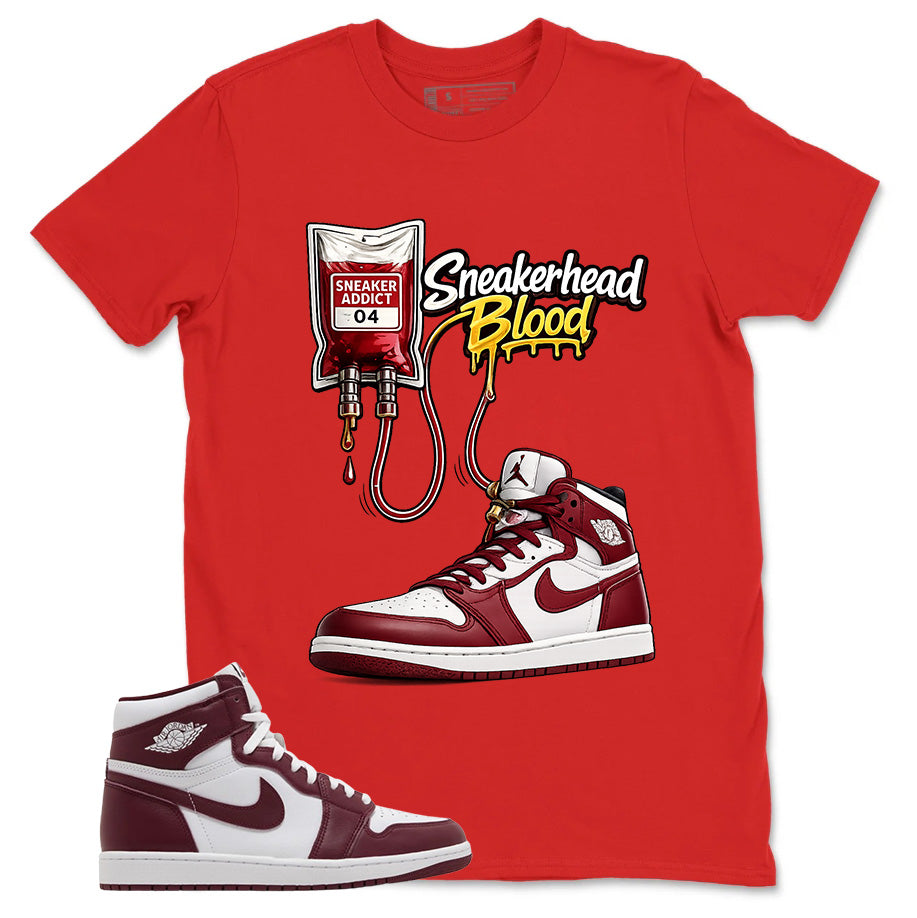 Artisanal Red 1s Zadago Shirt Sneakerhead Blood Graphic