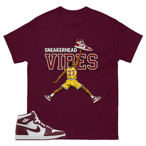Artisanal Red 1s Zadago Shirt Sneakerhead Vibes Graphic