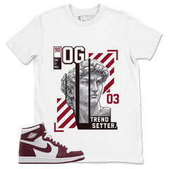 Artisanal Red 1s Zadago Shirt Trend Setter Graphic