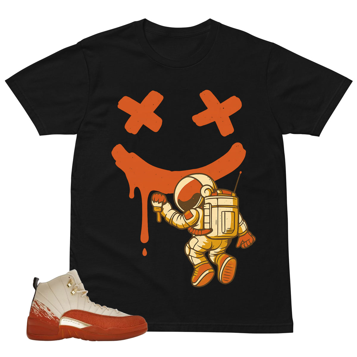 Astronaut Graffity Shirt - Matching Eastside Golf x Air Jordan 12 'Out the Mud'