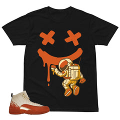 Astronaut Graffity Shirt - Matching Eastside Golf x Air Jordan 12 'Out the Mud'