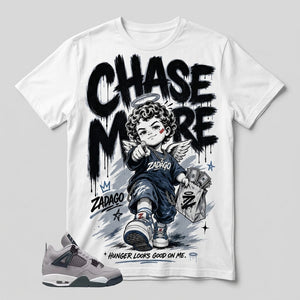 Atmosphere Grey 4s Zadago Shirt Chase More Graphic
