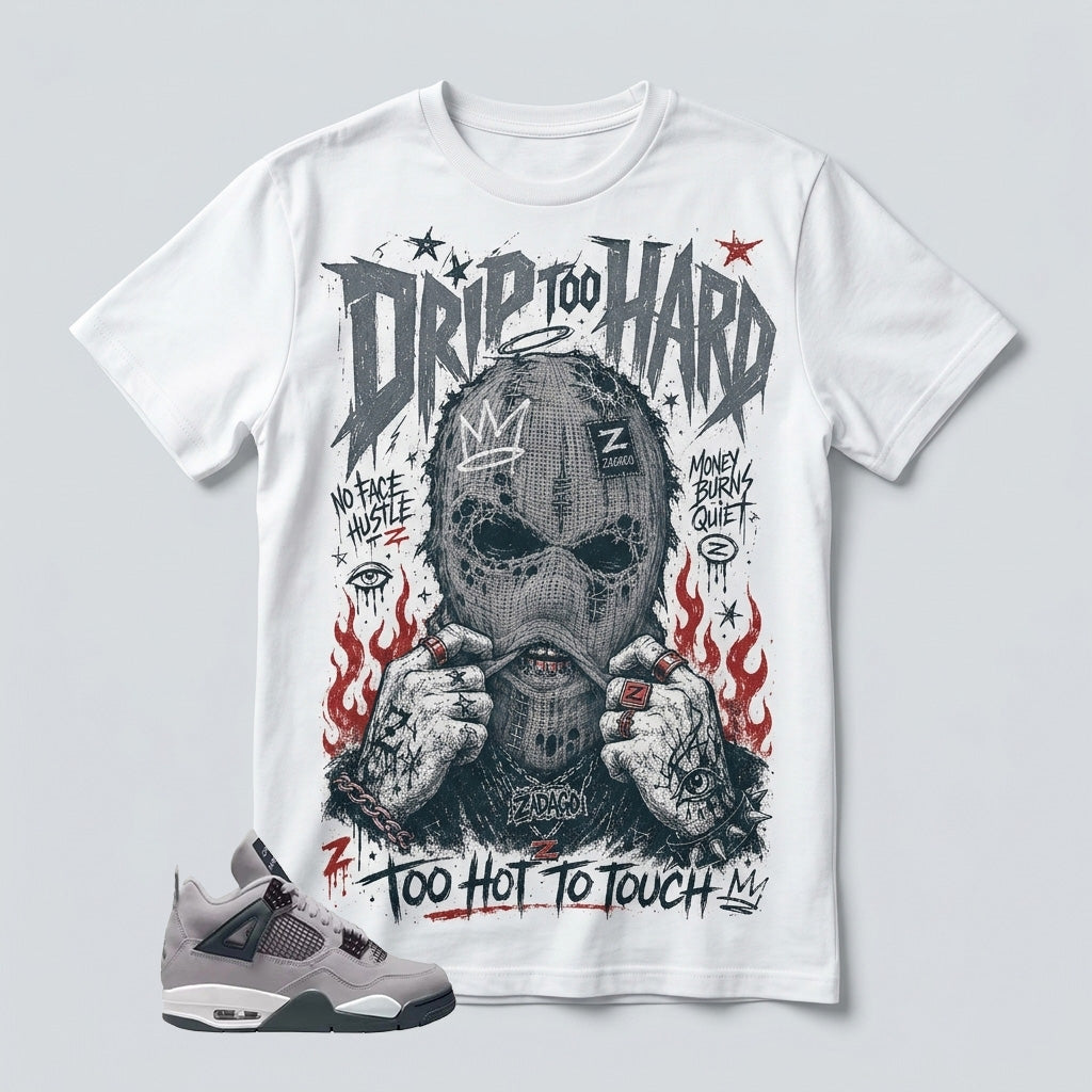 Atmosphere Grey 4s Zadago Shirt Drip To Hard Graphic