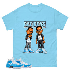Bad Boys Graphic Tee - Shirt to Match Air Foamposite Pro University Blue