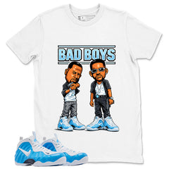 Bad Boys Graphic Tee - Shirt to Match Air Foamposite Pro University Blue