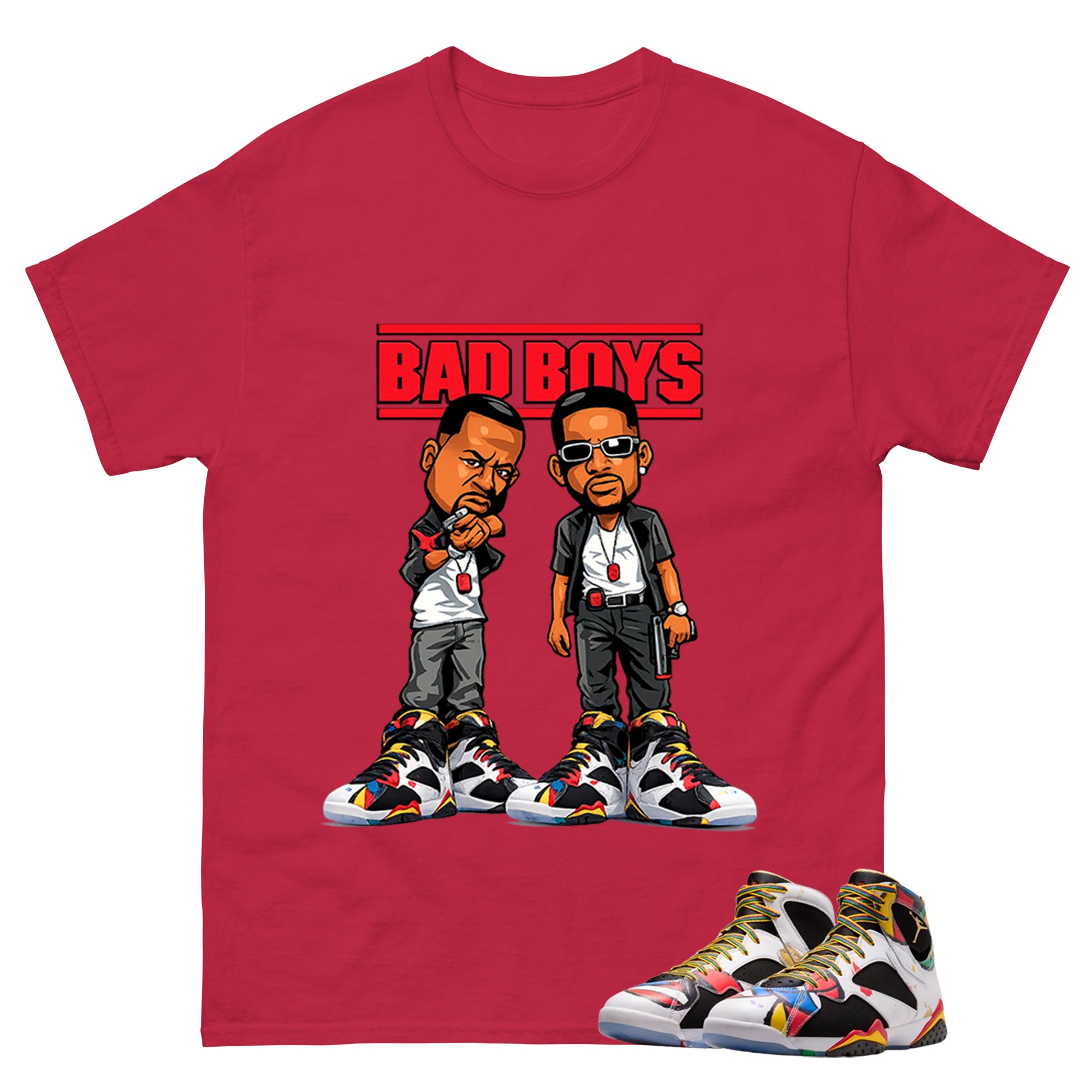 Bad Boys Graphic Tee, Shirt to Match Air Jordan 7 Miro, Air Jordan 7 Miro Unisex Shirt