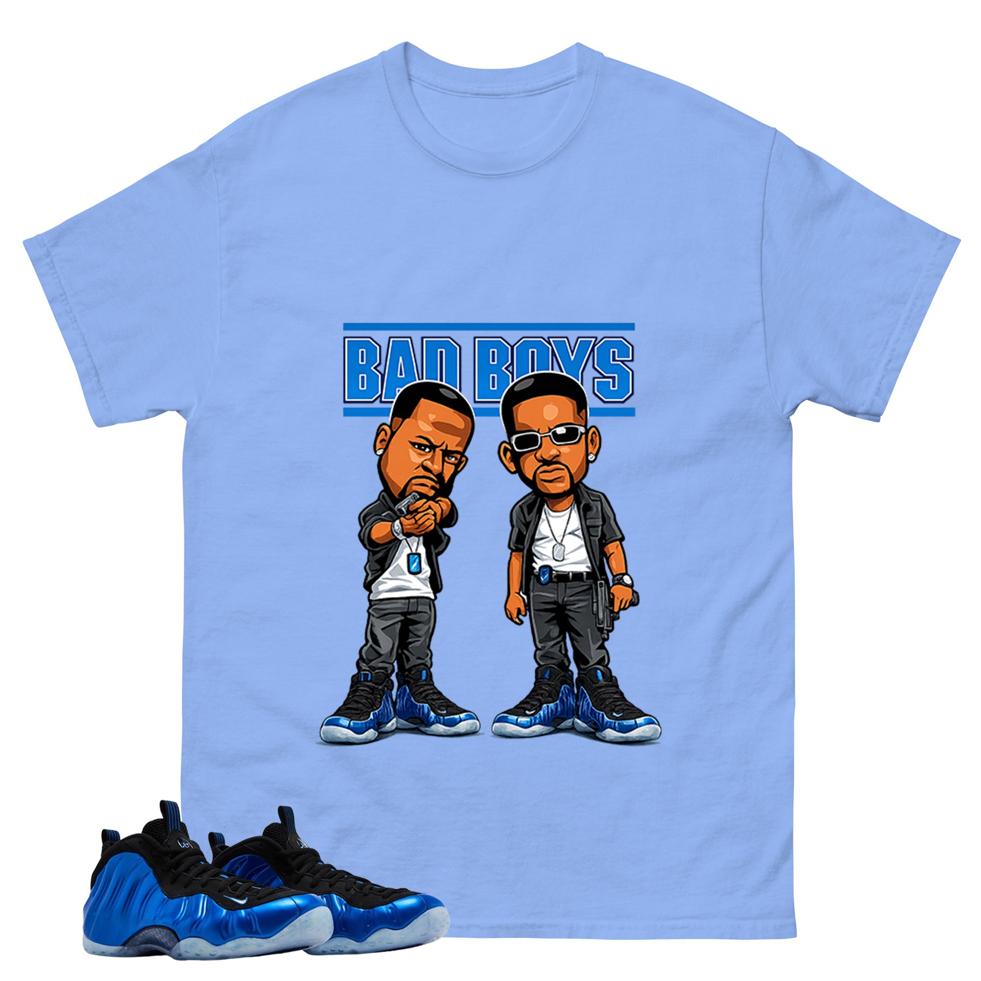 Bad Boys Shirt - Match Air Foamposite One Royal