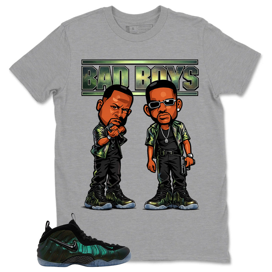 Bad Boys Shirt - Match Air Foamposite Pro Pine Green