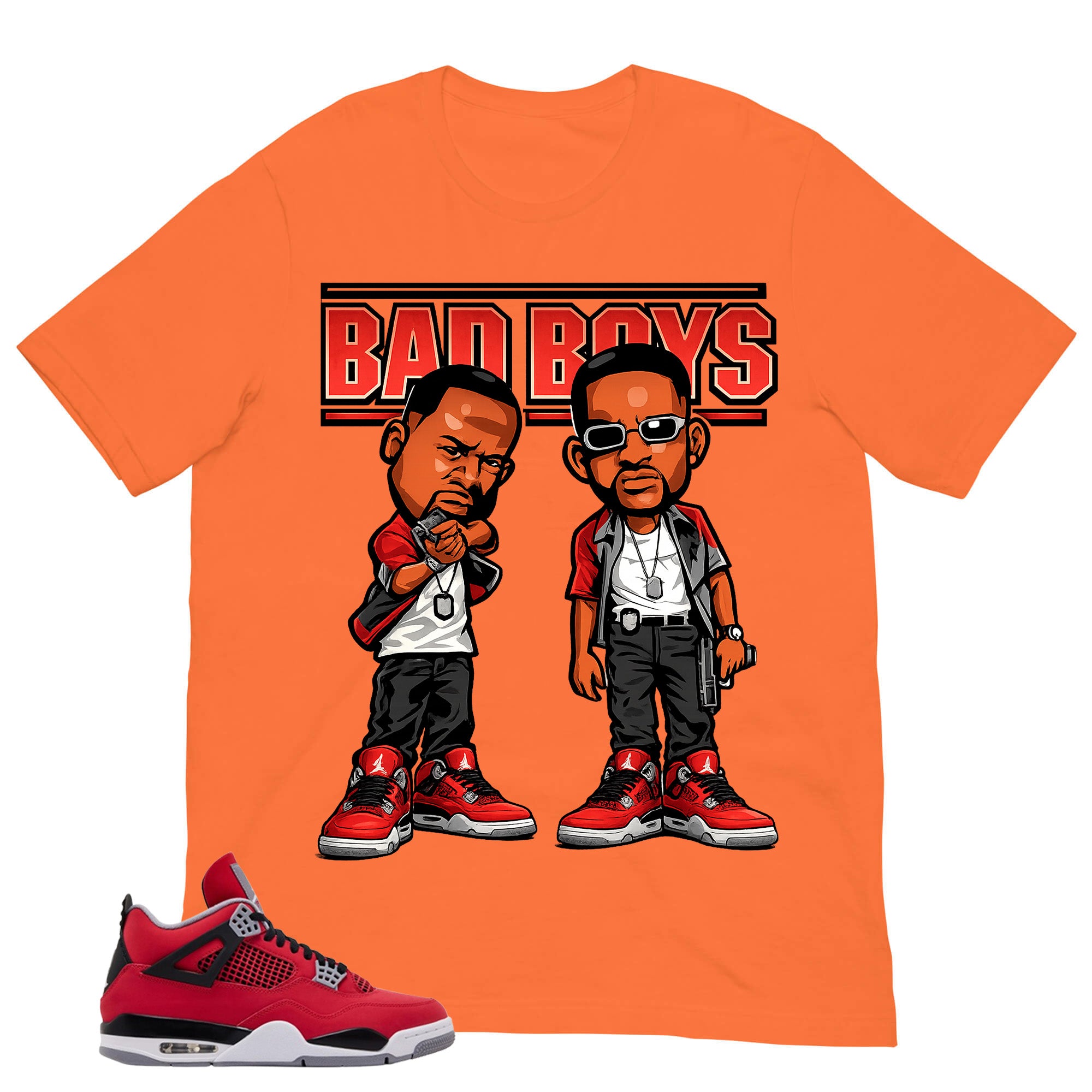 Bad Boys Shirt - Match Air Jordan 4 Toro Bravo