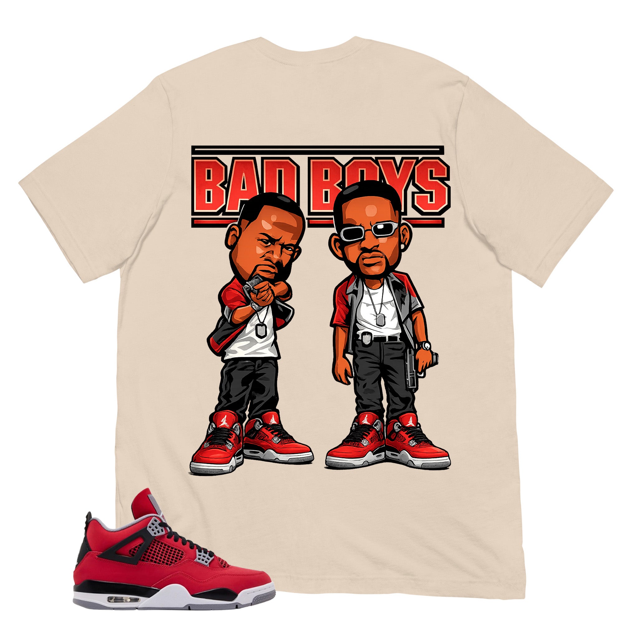 Bad Boys Shirt - Match Air Jordan 4 Toro Bravo