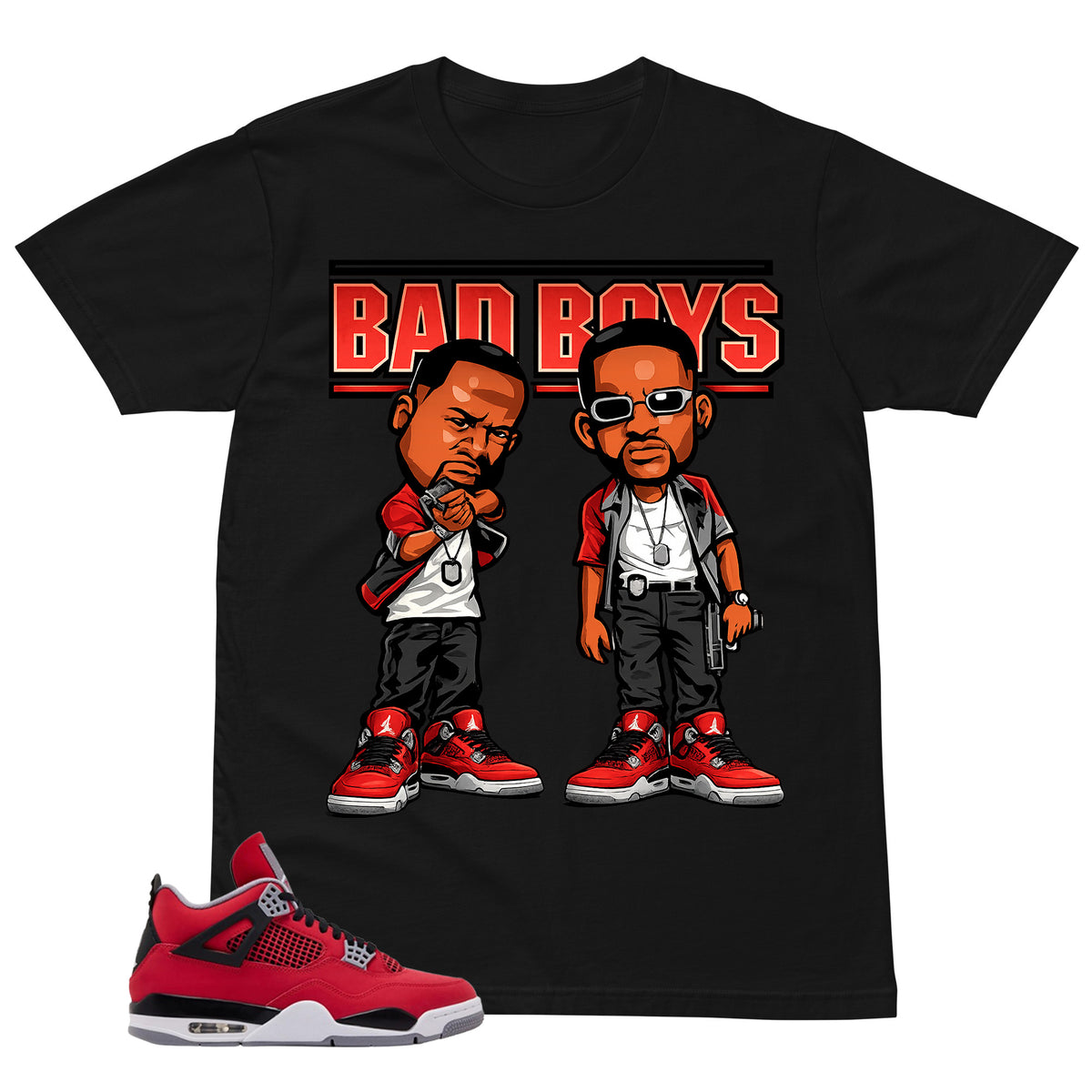 Bad Boys Shirt - Match Air Jordan 4 Toro Bravo