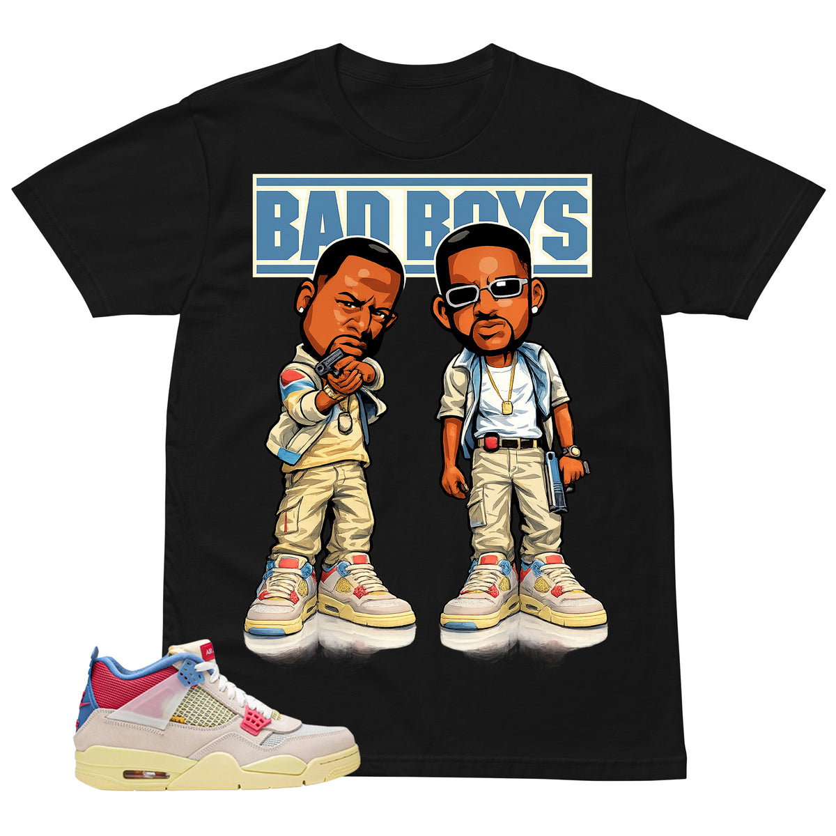 Bad Boys Shirt - Match Union LA x Air Jordan 4 Guava Ice