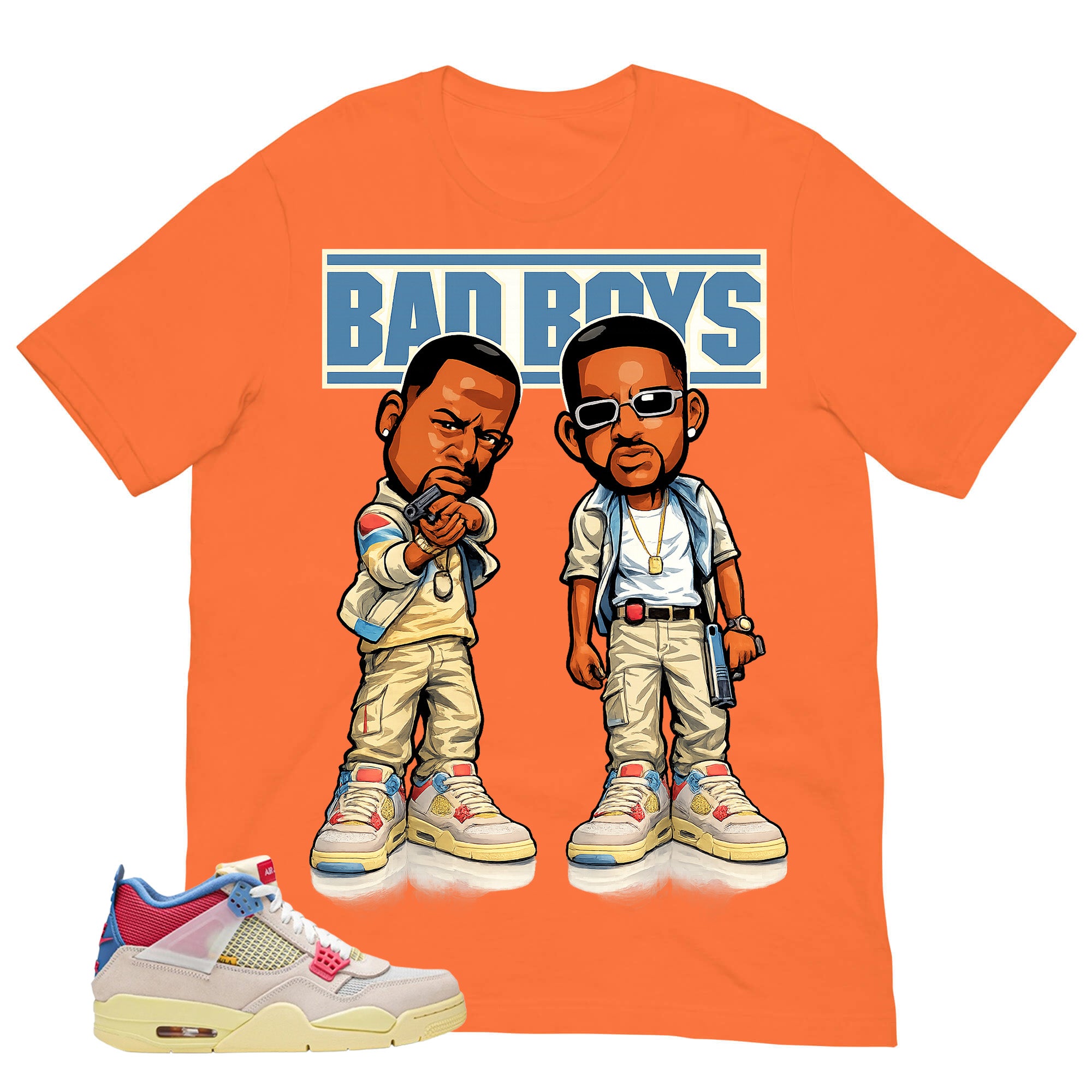 Bad Boys Shirt - Match Union LA x Air Jordan 4 Guava Ice