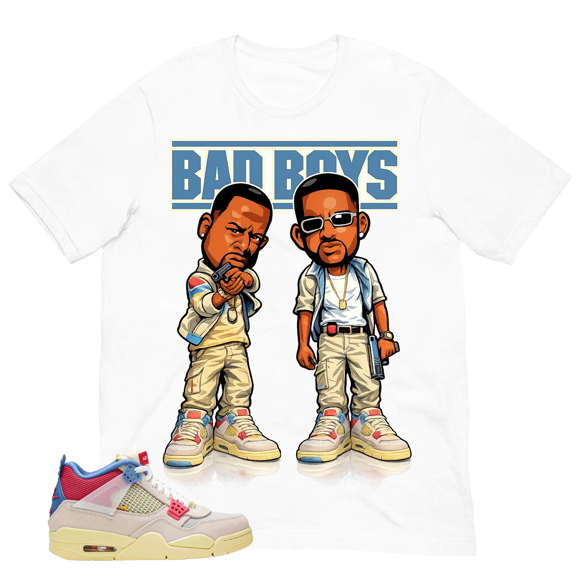 Bad Boys Shirt - Match Union LA x Air Jordan 4 Guava Ice