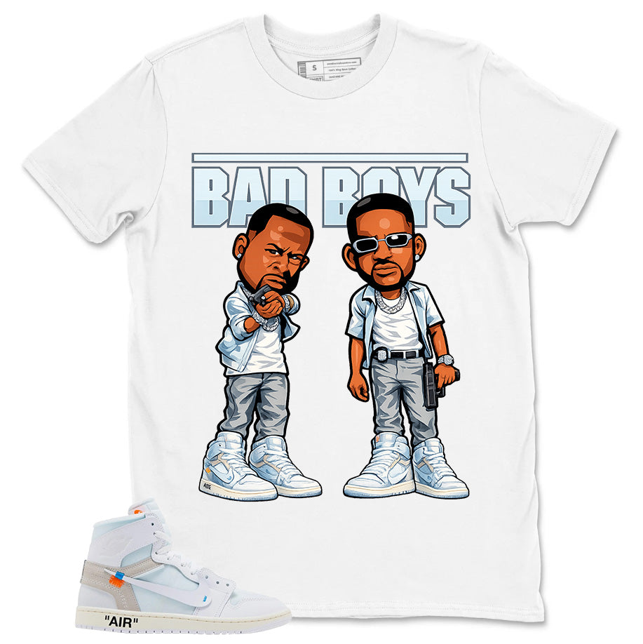 Bad Boys Shirt - Match Virgil Abloh x Air Jordan 1 Alaska