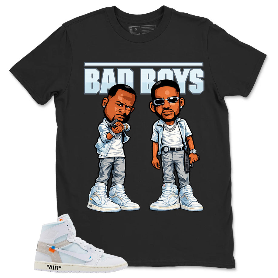 Bad Boys Shirt - Match Virgil Abloh x Air Jordan 1 Alaska