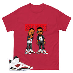 Bad Boys Shirt - Match White Air Jordan 6 Carmine