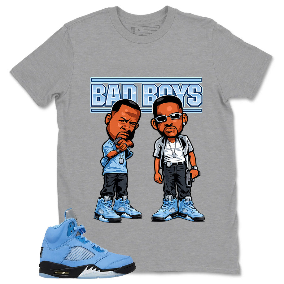 Graphic Tee Bad Boys Shirt - Matching Air Jordan 5 Retro SE UNC
