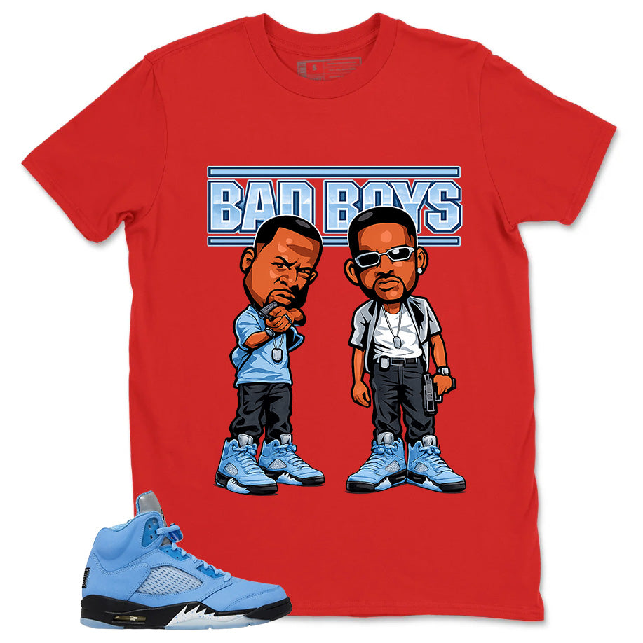 Graphic Tee Bad Boys Shirt - Matching Air Jordan 5 Retro SE UNC