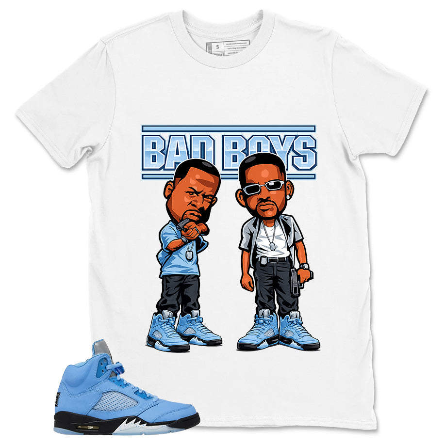 Graphic Tee Bad Boys Shirt - Matching Air Jordan 5 Retro SE UNC