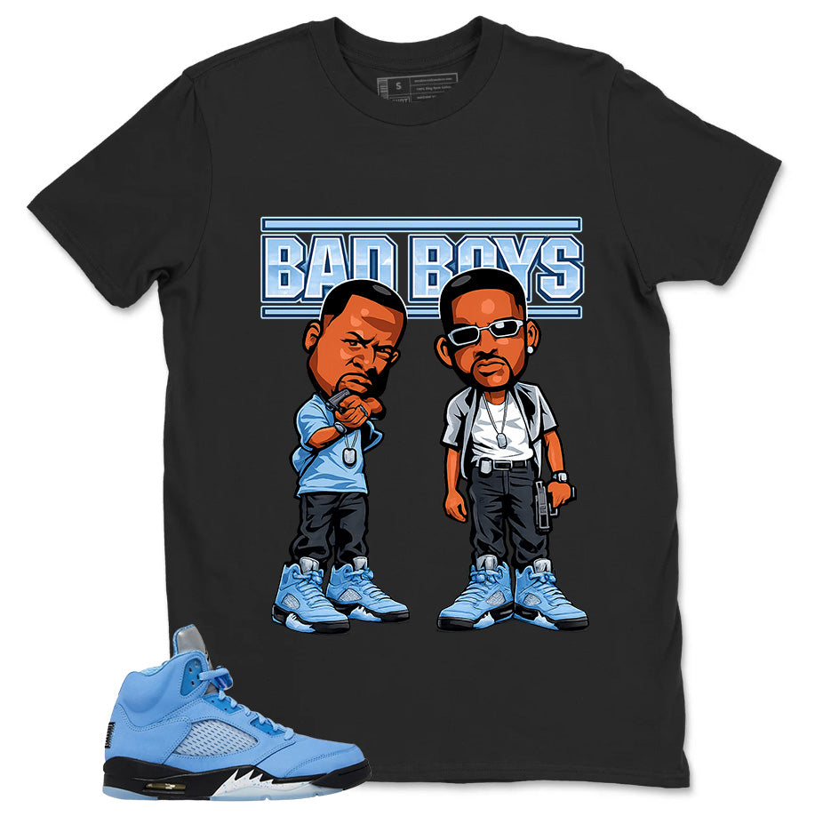 Graphic Tee Bad Boys Shirt - Matching Air Jordan 5 Retro SE UNC