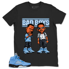 Graphic Tee Bad Boys Shirt - Matching Air Jordan 5 Retro SE UNC