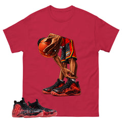 Ball Time Graphic Tee, Shirt to Match Air Foamposite Stranger Things, Air Foamposite Unisex Blue Shirt