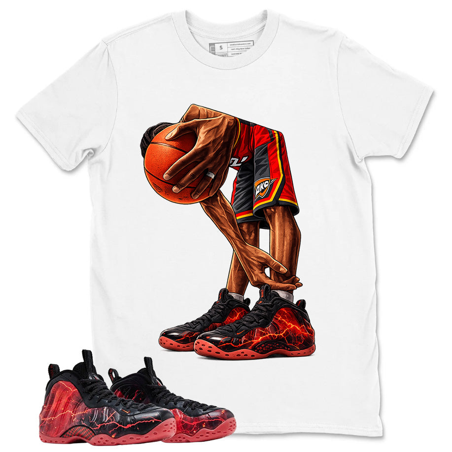 Ball Time Graphic Tee, Shirt to Match Air Foamposite Stranger Things, Air Foamposite Unisex Blue Shirt