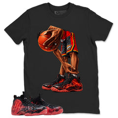 Ball Time Graphic Tee, Shirt to Match Air Foamposite Stranger Things, Air Foamposite Unisex Blue Shirt
