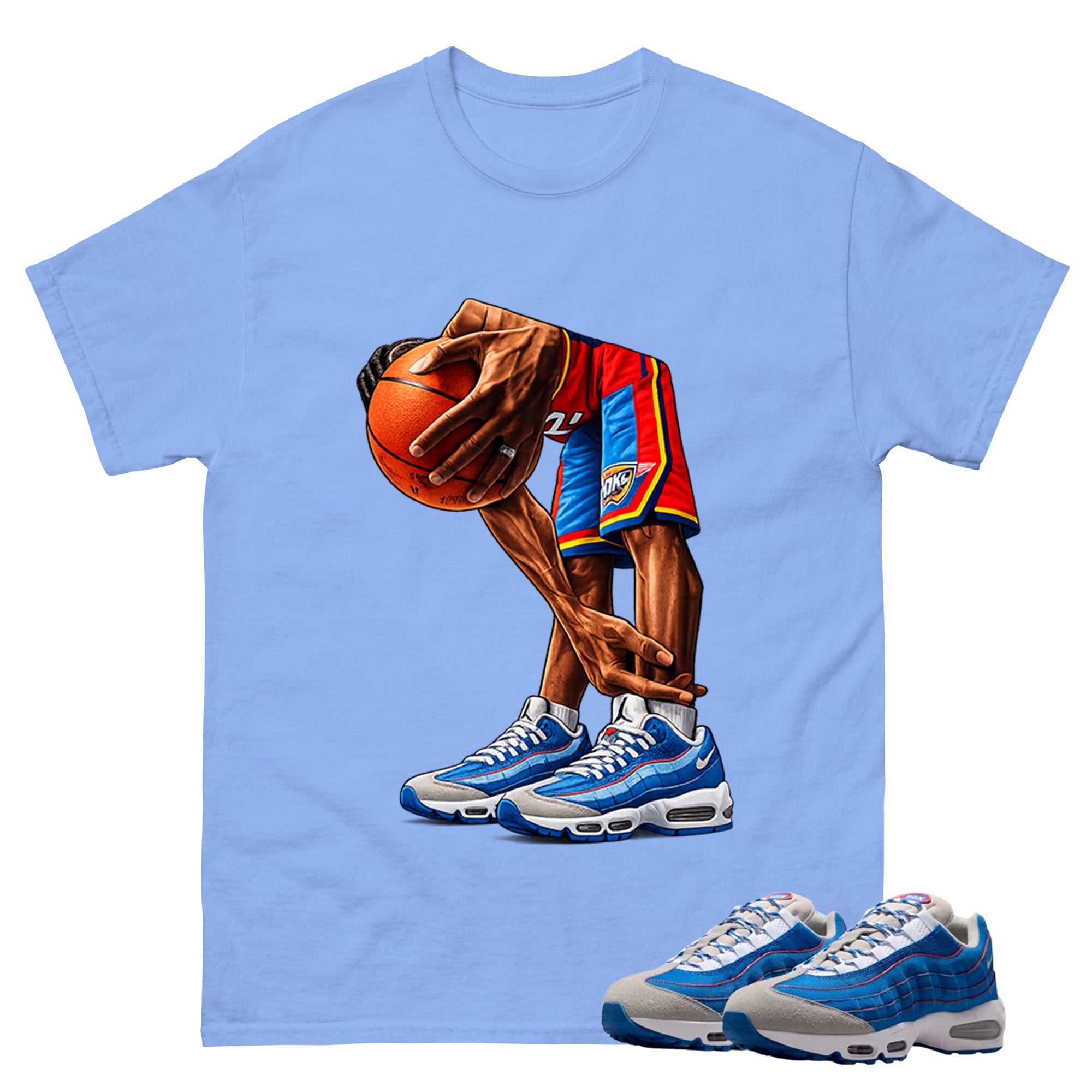 Ball Time Graphic Tee, Shirt to Match Air Max 95 Big Bubble Blue, Air Max 95 Big Bubble Blue Lawson Unisex Shirt