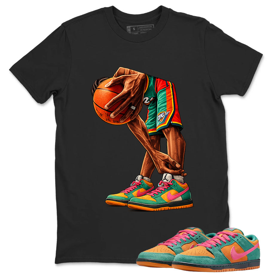 Ball Time Graphic Tee, Shirt to Match SB Dunk Green Noise, SB Dunk Green Noise Watermelon Unisex Shirt