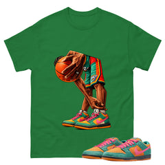 Ball Time Graphic Tee, Shirt to Match SB Dunk Green Noise, SB Dunk Green Noise Watermelon Unisex Shirt