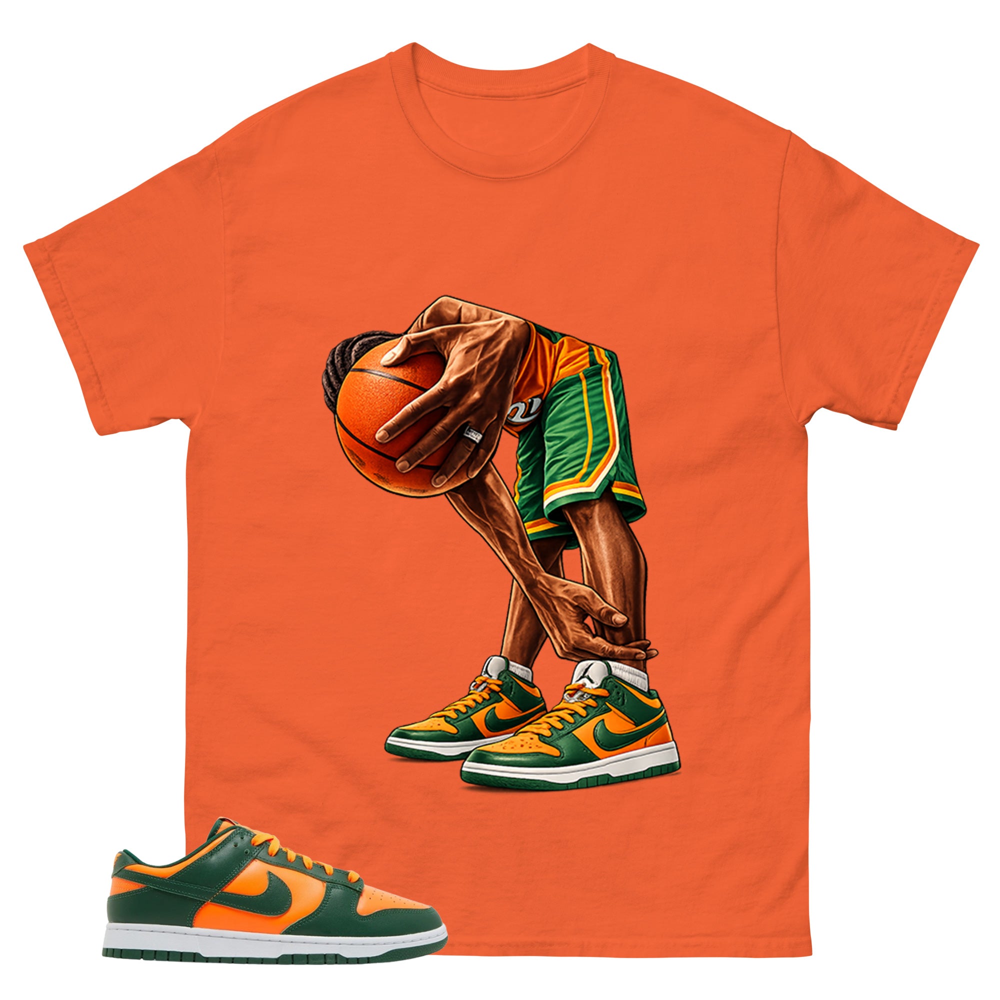 Ball Time Shirt - Match Green Dunk Low Miami Hurricanes