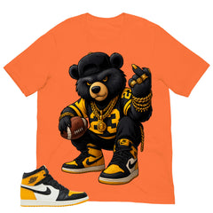Bear 23 Shirt - Match Air Jordan 1 Yellow Toe
