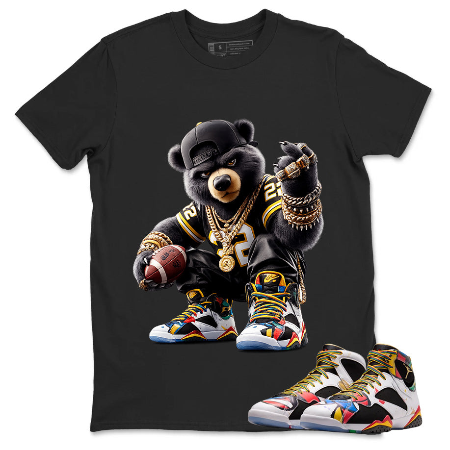 Bear Gang Graphic Tee, Shirt to Match Air Jordan 7 Miro, Air Jordan 7 Miro Unisex Shirt