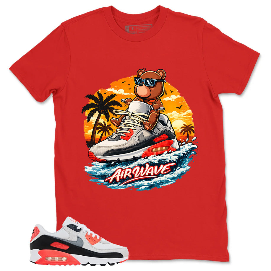 Bear Sneaker Jetski Shirt - Match Air Max 90 Infrared